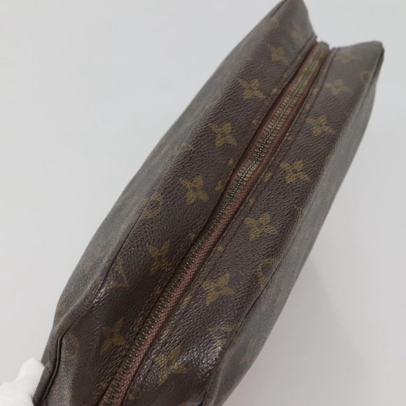 LOUIS VUITTON Monogram Trousse Toilette 28 Clutch Bag M47522 LV Auth ep10495