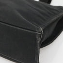 BURBERRY Nova Check Blue Label Hand Bag Canvas Black Beige Auth ep10498-10