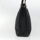 BURBERRY Nova Check Blue Label Hand Bag Canvas Black Beige Auth ep10498-4