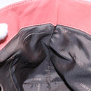 LOEWE Anagram Hand Bag Leather Pink Gold Auth ep10499-20