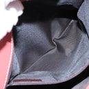 LOEWE Anagram Hand Bag Leather Pink Gold Auth ep10499-21