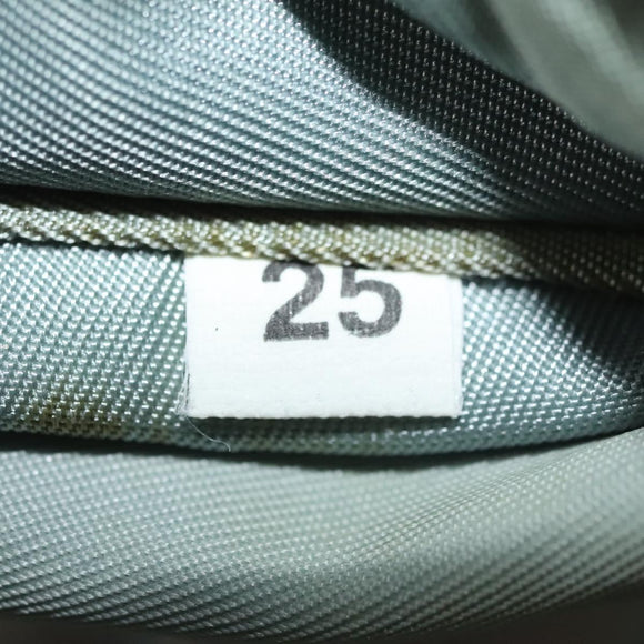 PRADA Shoulder Bag Nylon Light Blue Silver Auth ep10502