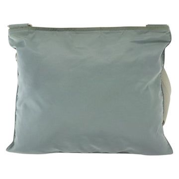 PRADA Shoulder Bag Nylon Light Blue Silver Auth ep10502 - 0