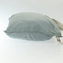 PRADA Shoulder Bag Nylon Light Blue Silver Auth ep10502-3