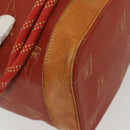 LOUIS VUITTON LV cup Saint Tropez Shoulder Bag Red M80026 LV Auth ep10503-15