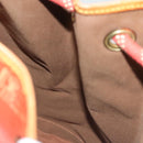 LOUIS VUITTON LV cup Saint Tropez Shoulder Bag Red M80026 LV Auth ep10503-21