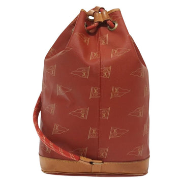LOUIS VUITTON LV cup Saint Tropez Shoulder Bag Red M80026 LV Auth ep10503 - 0