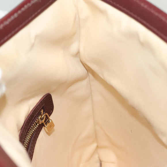 LOUIS VUITTON Monogram Mini Françoise Bag 2way Red Cherry M92210 Auth ep10517