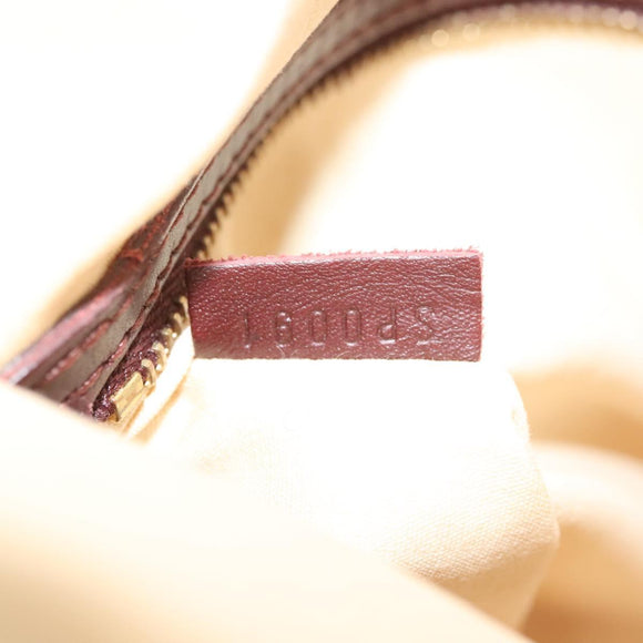 LOUIS VUITTON Monogram Mini Françoise Bag 2way Red Cherry M92210 Auth ep10517