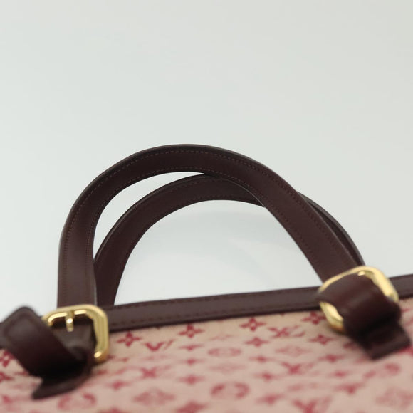 LOUIS VUITTON Monogram Mini Françoise Bag 2way Red Cherry M92210 Auth ep10517