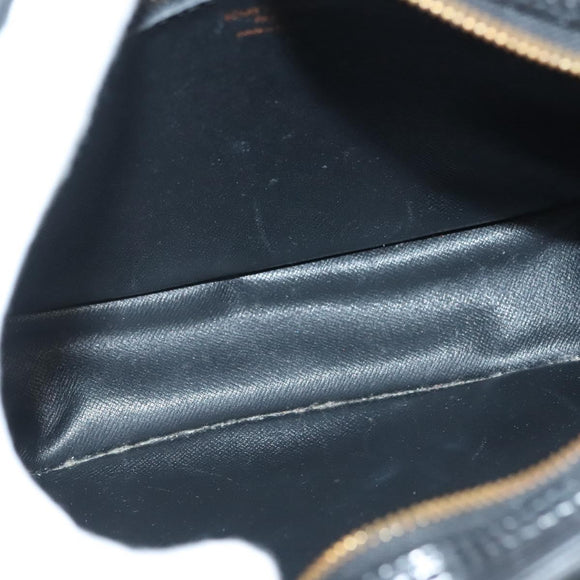 LOUIS VUITTON Epi Jeune Fille MM Shoulder Bag Black M52152 LV Auth ep10520