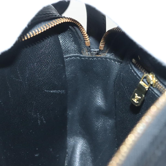 LOUIS VUITTON Epi Jeune Fille MM Shoulder Bag Black M52152 LV Auth ep10520