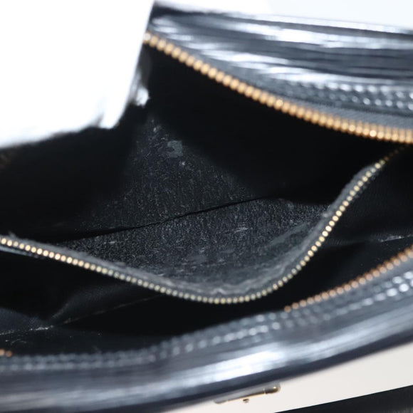 LOUIS VUITTON Epi Jeune Fille MM Shoulder Bag Black M52152 LV Auth ep10520