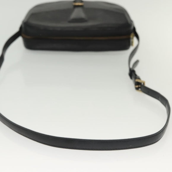 LOUIS VUITTON Epi Jeune Fille MM Shoulder Bag Black M52152 LV Auth ep10520