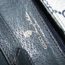 GUCCI GG Supreme Shoulder Bag PVC Navy Gold Auth ep10523-20