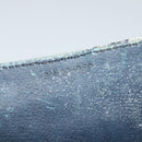 GUCCI GG Supreme Shoulder Bag PVC Navy Gold Auth ep10523-12