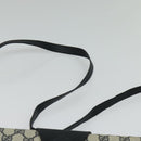 GUCCI GG Supreme Shoulder Bag PVC Navy Gold Auth ep10523-14