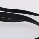 PRADA Tote Bag Leather 2way Black Silver Auth ep10526-15