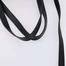 PRADA Tote Bag Leather 2way Black Silver Auth ep10526-8