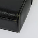 Burberrys Shoulder Bag Leather Gold Black Auth ep10528-14