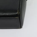 Burberrys Shoulder Bag Leather Gold Black Auth ep10528-16