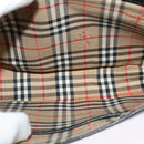 Burberrys Shoulder Bag Leather Gold Black Auth ep10528-11