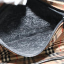 Burberrys Shoulder Bag Leather Gold Black Auth ep10528-12