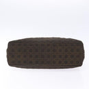 Christian Dior Lady Dior Canage Hand Bag Nylon Khaki Gold Auth ep10529-10