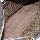 Christian Dior Lady Dior Canage Hand Bag Nylon Khaki Gold Auth ep10529-18