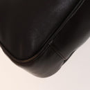 GUCCI Bamboo Hand Bag Leather 2way Brown Gold Auth ep10532-17