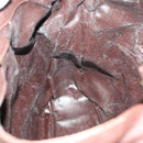 GUCCI Bamboo Hand Bag Leather 2way Brown Gold Auth ep10532-20