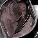 GUCCI Bamboo Hand Bag Leather 2way Brown Gold Auth ep10532-11