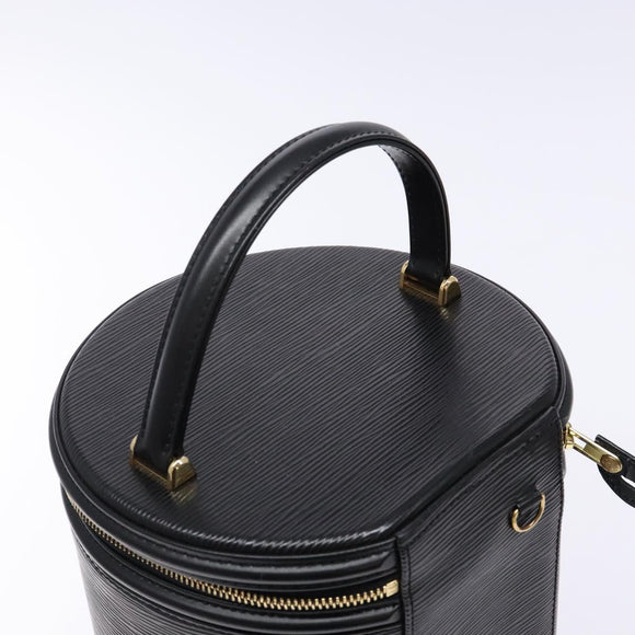 LOUIS VUITTON Epi Cannes Hand Bag Black M48032 LV Auth ep10533