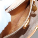 GUCCI Micro GG Supreme Shoulder Bag PVC Beige Gold 004 58 0264 Auth ep10535-11