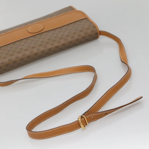 GUCCI Micro GG Supreme Shoulder Bag PVC Beige Gold 004 58 0264 Auth ep10535