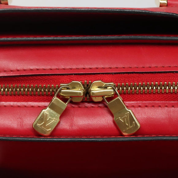 LOUIS VUITTON Epi Pont Neuf Hand Bag Red M52057 LV Auth ep10536