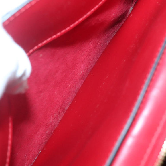 LOUIS VUITTON Epi Pont Neuf Hand Bag Red M52057 LV Auth ep10536