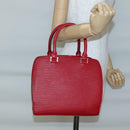 LOUIS VUITTON Epi Pont Neuf Hand Bag Red M52057 LV Auth ep10536-25