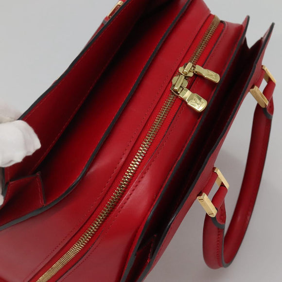 LOUIS VUITTON Epi Pont Neuf Hand Bag Red M52057 LV Auth ep10536