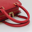 LOUIS VUITTON Epi Pont Neuf Hand Bag Red M52057 LV Auth ep10536-7