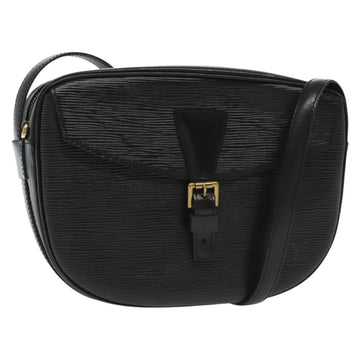 LOUIS VUITTON Epi Jeune Fille MM Shoulder Bag Black M52152 LV Auth ep10540