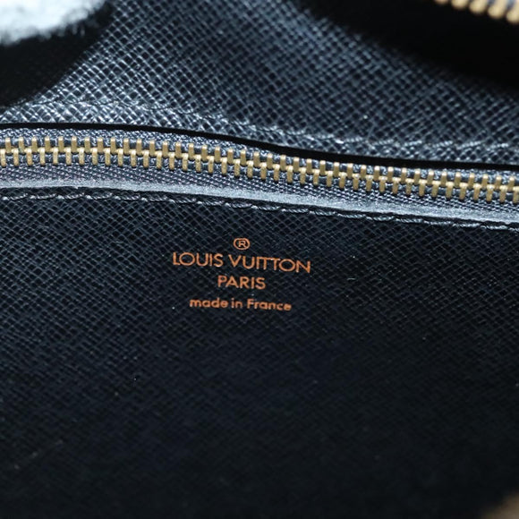 LOUIS VUITTON Epi Jeune Fille MM Shoulder Bag Black M52152 LV Auth ep10540