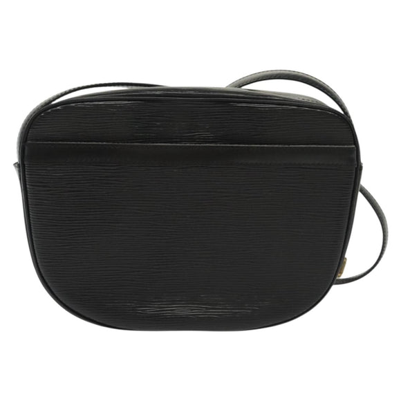 LOUIS VUITTON Epi Jeune Fille MM Shoulder Bag Black M52152 LV Auth ep10540