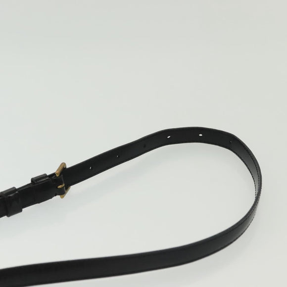 LOUIS VUITTON Epi Jeune Fille MM Shoulder Bag Black M52152 LV Auth ep10540