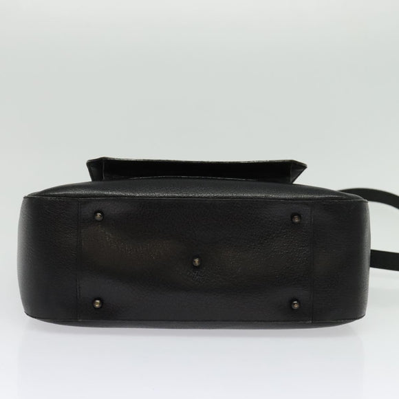 GUCCI Hand Bag Leather 2way Black 000 2058 0307 6 Auth ep10542