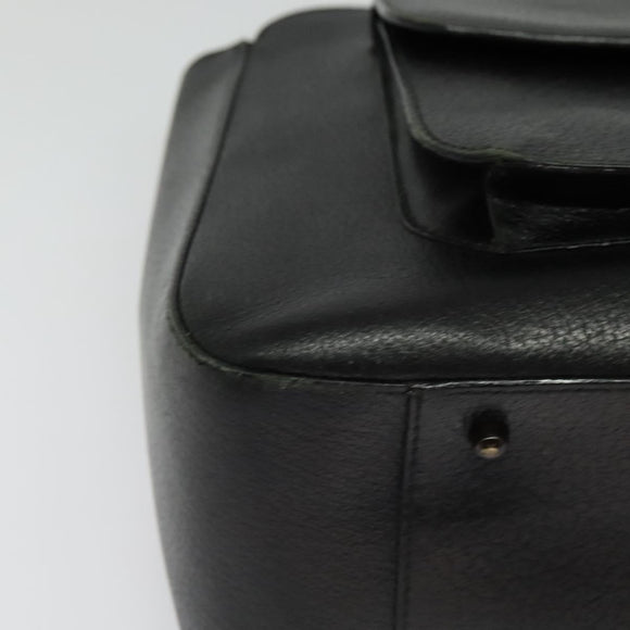 GUCCI Hand Bag Leather 2way Black 000 2058 0307 6 Auth ep10542