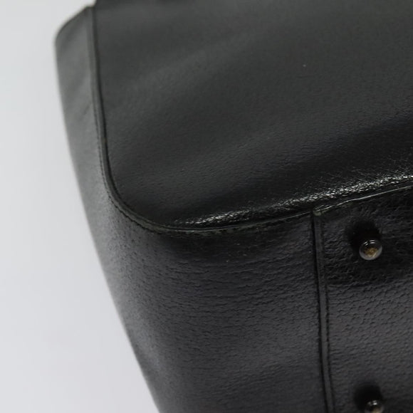 GUCCI Hand Bag Leather 2way Black 000 2058 0307 6 Auth ep10542