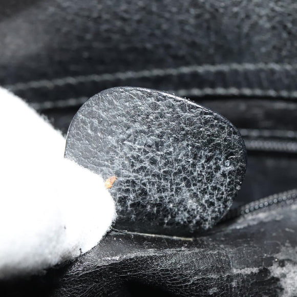 GUCCI Hand Bag Leather 2way Black 000 2058 0307 6 Auth ep10542