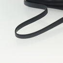 GUCCI Shoulder Bag Suede Navy Gold Auth ep10549-7