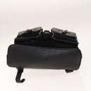 GUCCI Bamboo Backpack Suede Black Gold 003 2058 0016 Auth ep10550-12